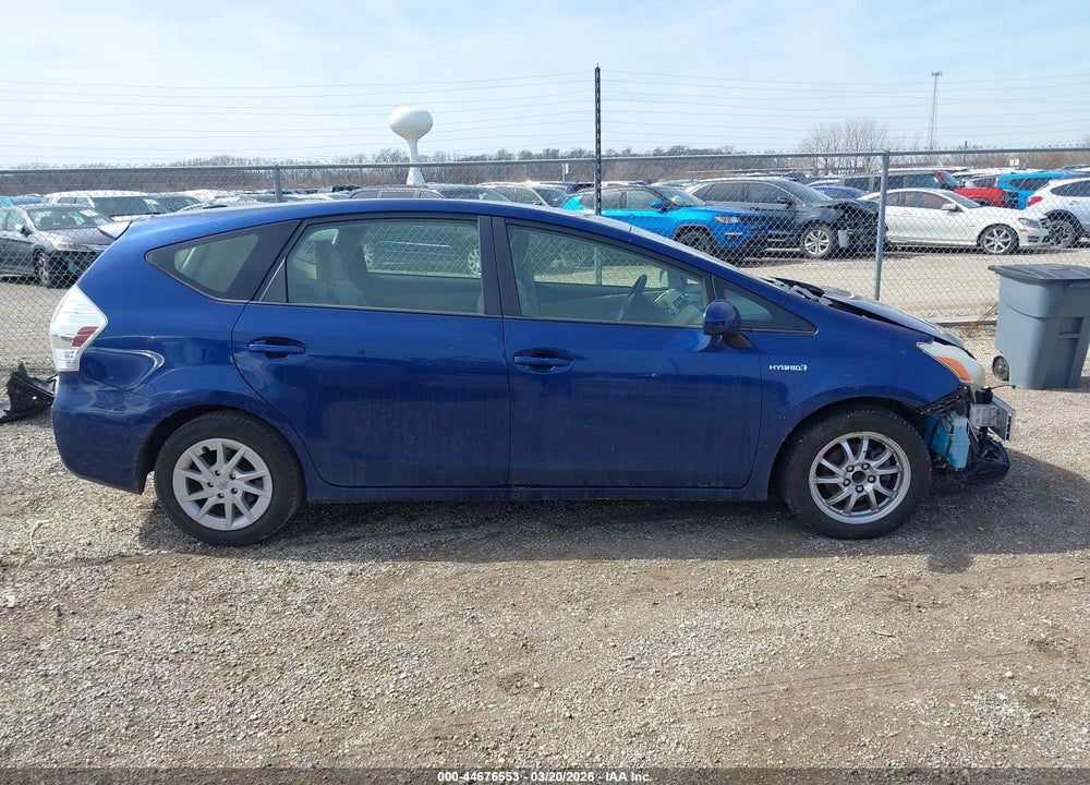 2013 TOYOTA PRIUS V THREE VIN: JTDZN3EU9D3220053