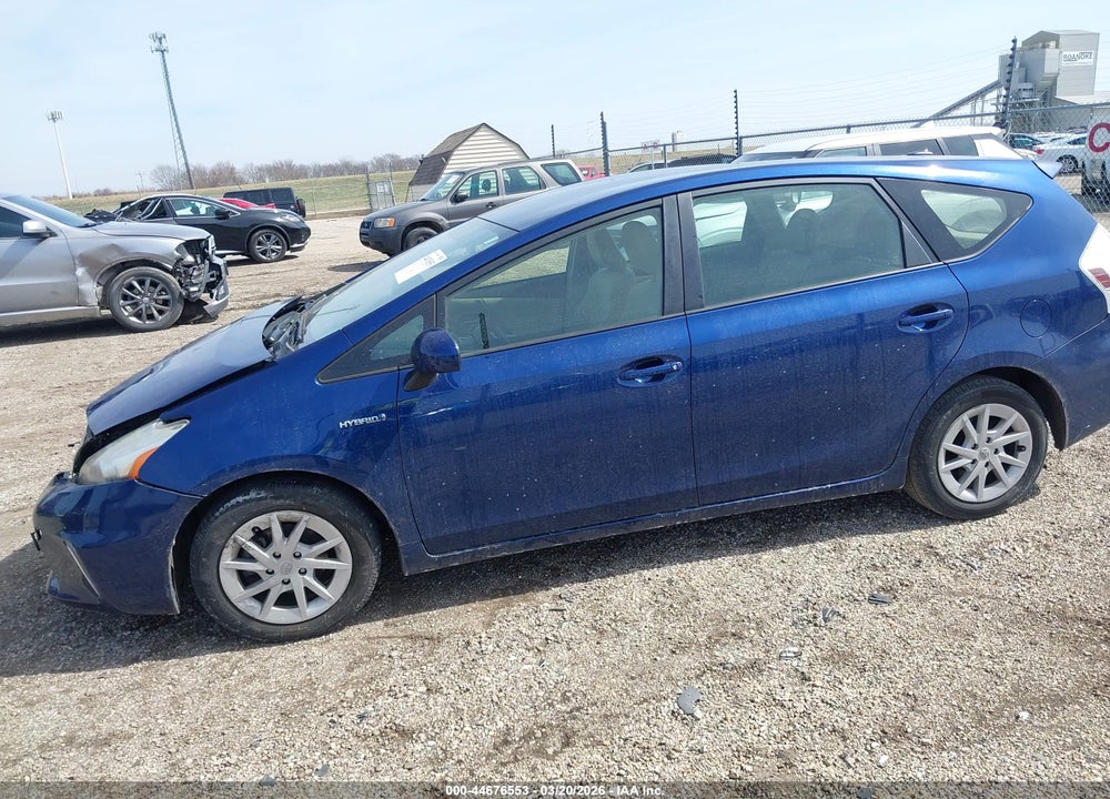 2013 TOYOTA PRIUS V THREE VIN: JTDZN3EU9D3220053