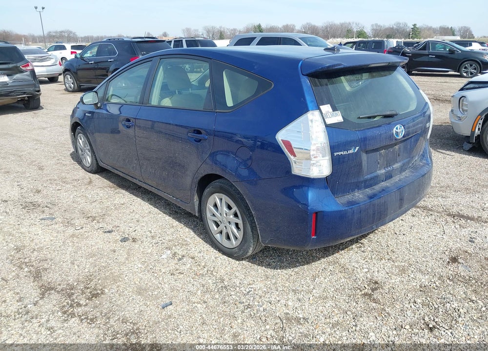 2013 TOYOTA PRIUS V THREE VIN: JTDZN3EU9D3220053