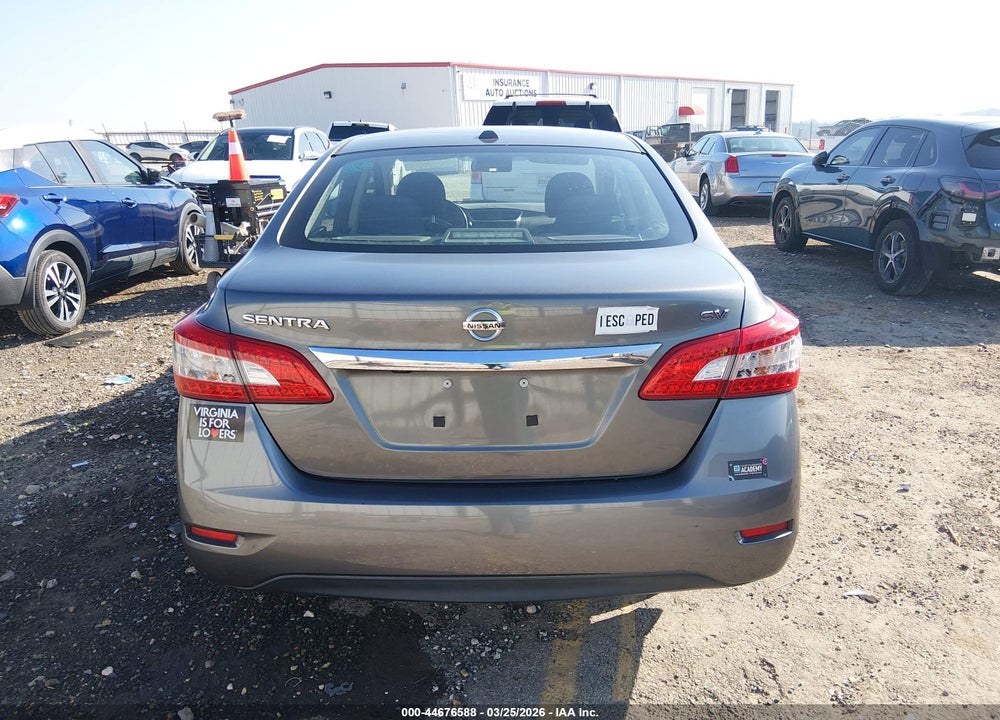 2015 NISSAN SENTRA SV VIN: 3N1AB7AP7FL644970