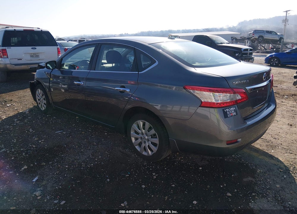 2015 NISSAN SENTRA SV VIN: 3N1AB7AP7FL644970