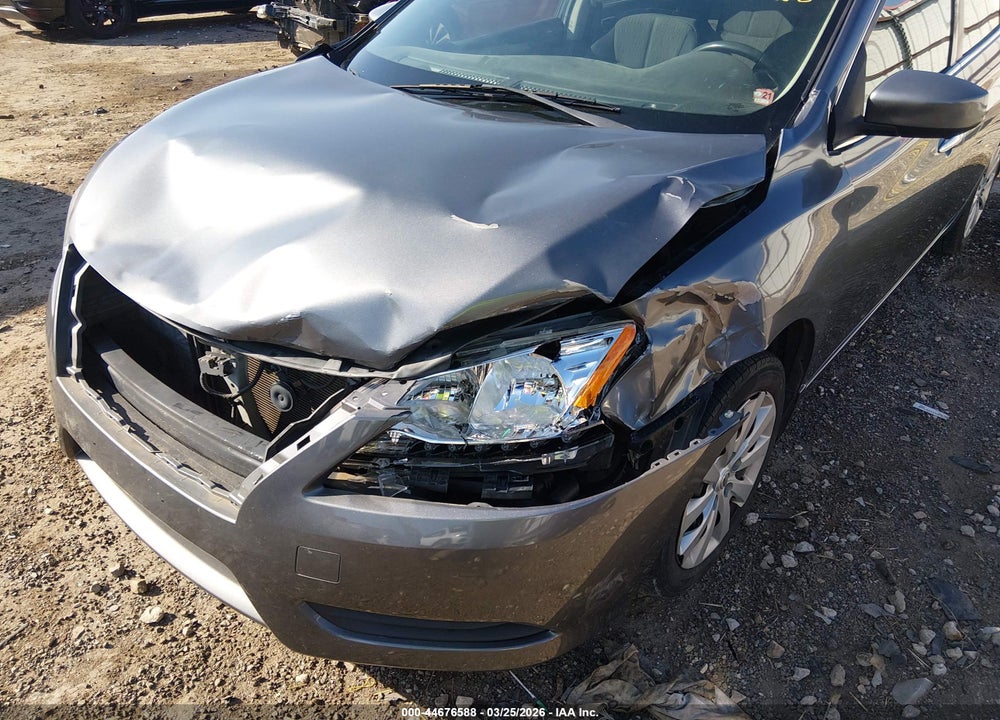 2015 NISSAN SENTRA SV VIN: 3N1AB7AP7FL644970