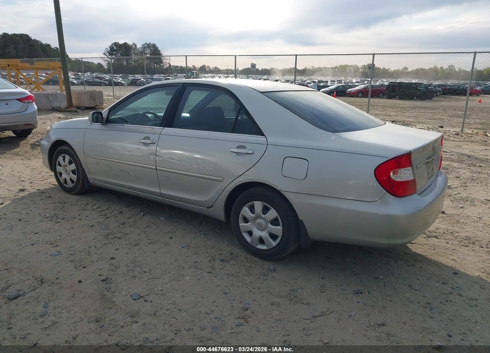 2003 TOYOTA CAMRY LE VIN: 4T1BE32K53U687608