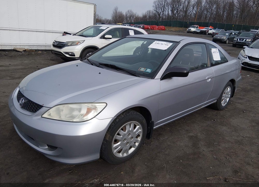 2005 HONDA CIVIC LX VIN: 1HGEM22525L009417