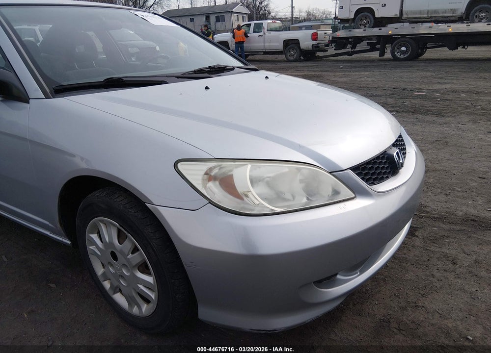 2005 HONDA CIVIC LX VIN: 1HGEM22525L009417