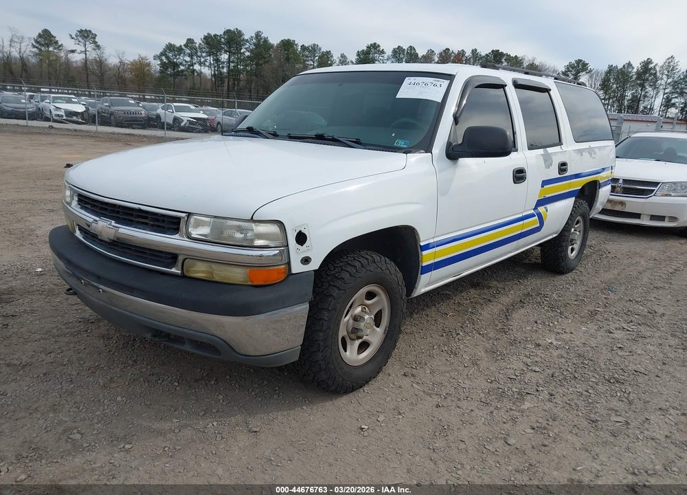 2003 CHEVROLET SUBURBAN 1500 LS VIN: 1GNFK16Z63R307678
