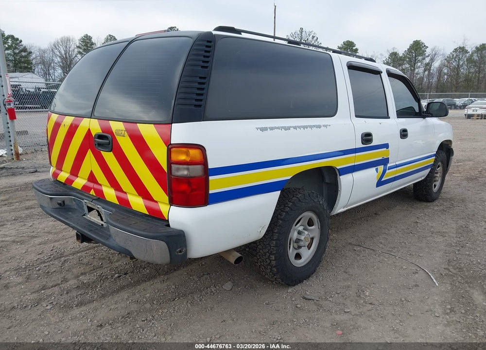 2003 CHEVROLET SUBURBAN 1500 LS VIN: 1GNFK16Z63R307678
