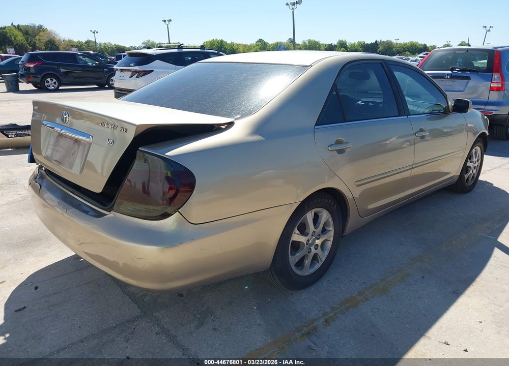 2006 TOYOTA CAMRY XLE V6 VIN: 4T1BF30K36U634197
