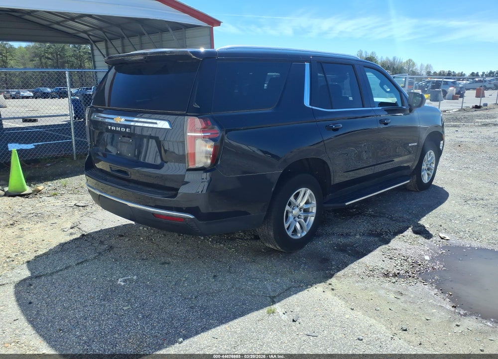 2021 CHEVROLET TAHOE 4WD LS VIN: 1GNSKMED0MR306646