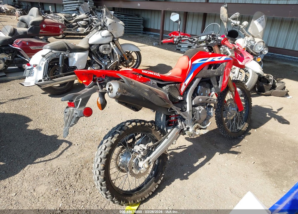 2021 HONDA CRF300 L VIN: MLHND1610M5001882