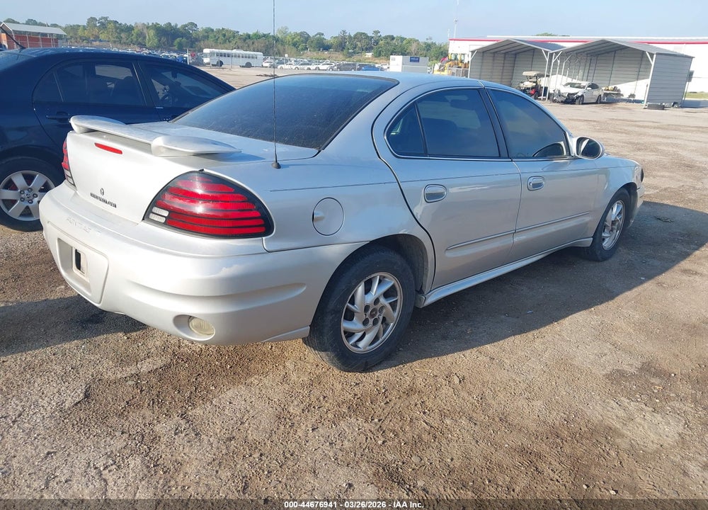 2004 PONTIAC GRAND AM SE VIN: 1G2NE52F84M508242