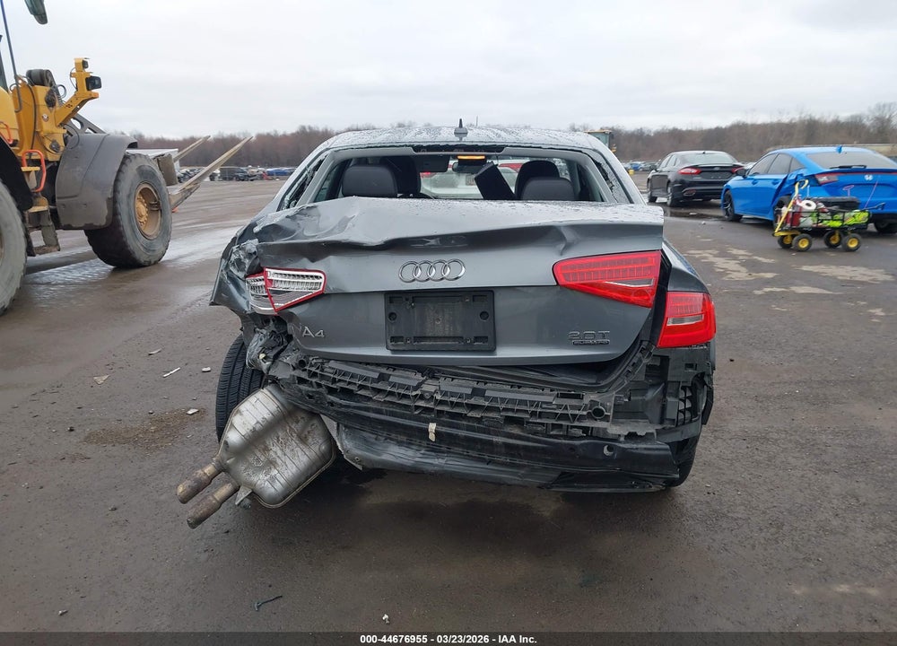 2016 AUDI A4 2.0T PREMIUM VIN: WAUBFAFL6GN008418