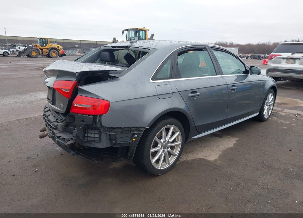 2016 AUDI A4 2.0T PREMIUM VIN: WAUBFAFL6GN008418