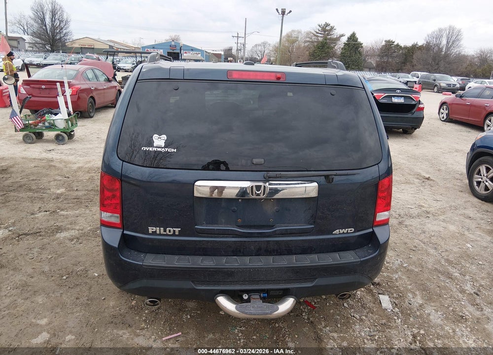 2012 HONDA PILOT EX-L VIN: 5FNYF4H65CB018517