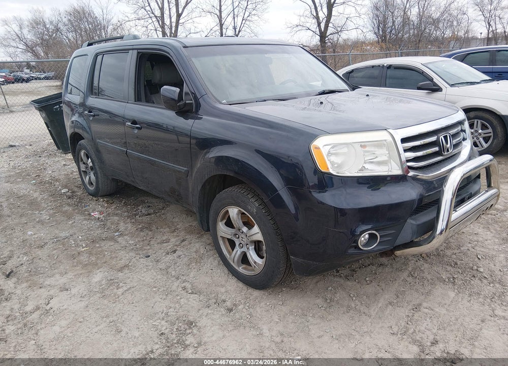 2012 HONDA PILOT EX-L VIN: 5FNYF4H65CB018517