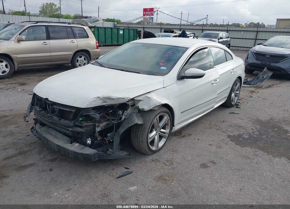 2014 VOLKSWAGEN CC 2.0T R-LINE VIN: WVWBN7AN8EE505436
