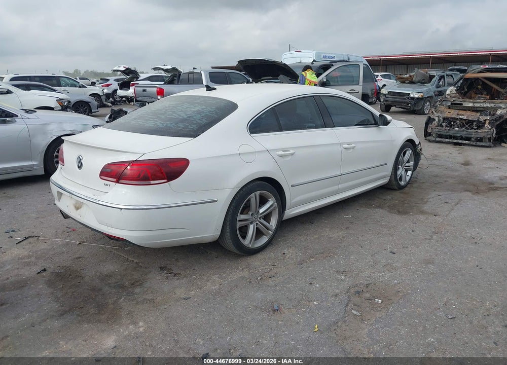 2014 VOLKSWAGEN CC 2.0T R-LINE VIN: WVWBN7AN8EE505436