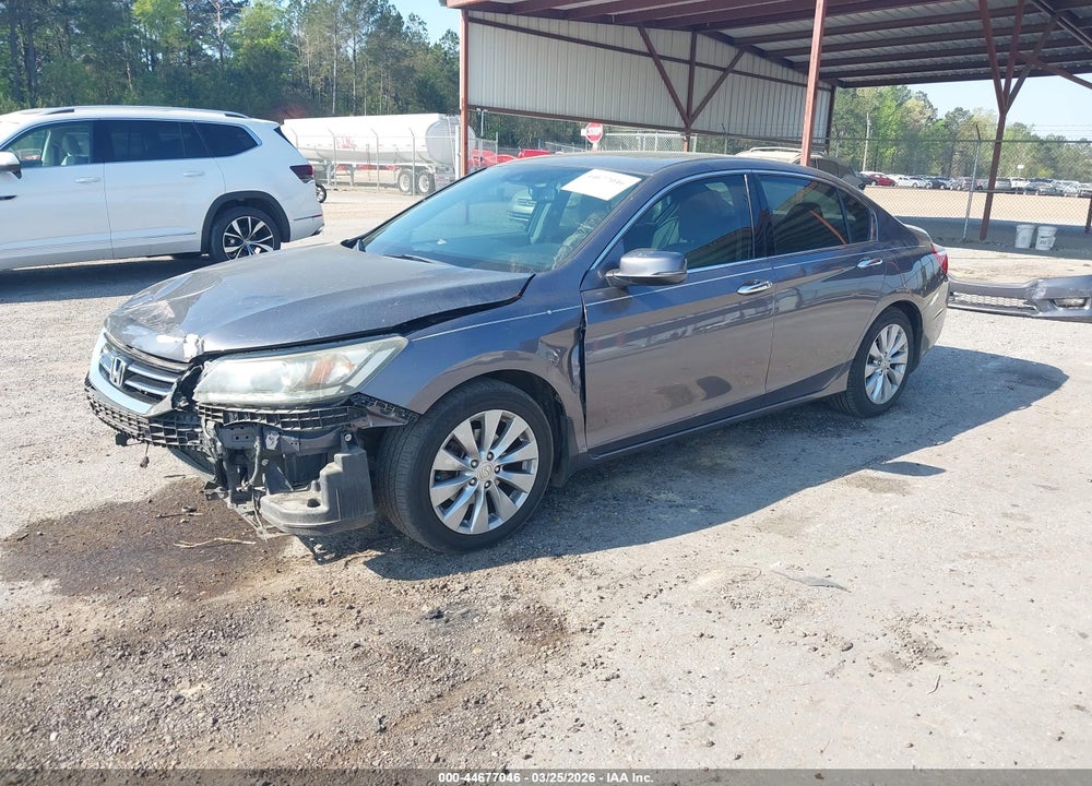 2014 HONDA ACCORD EX-L V-6 VIN: 1HGCR3F86EA019432