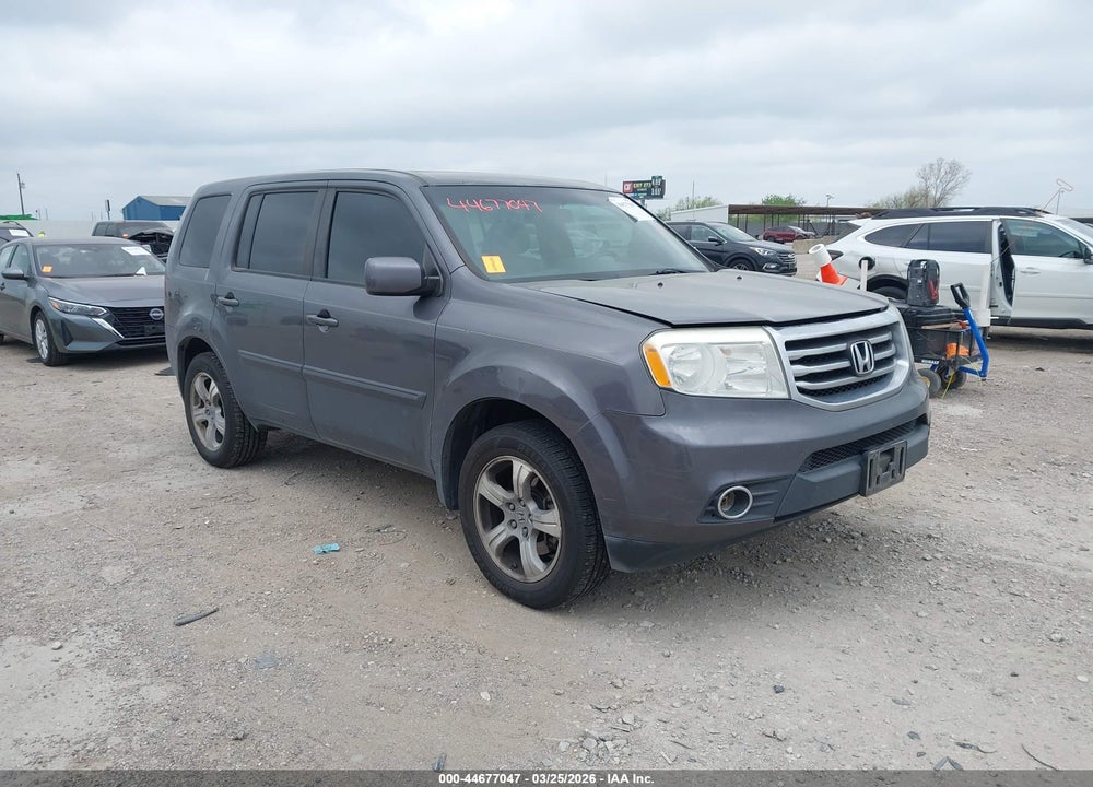 2015 HONDA PILOT EX-L VIN: 5FNYF3H55FB011962