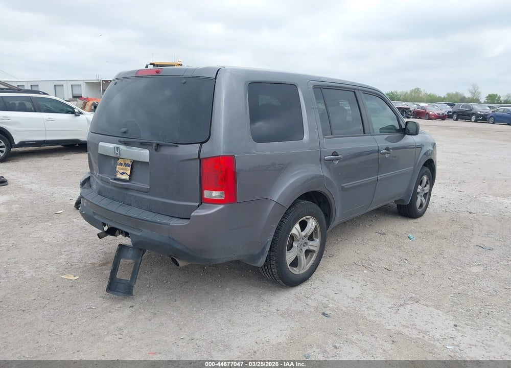 2015 HONDA PILOT EX-L VIN: 5FNYF3H55FB011962