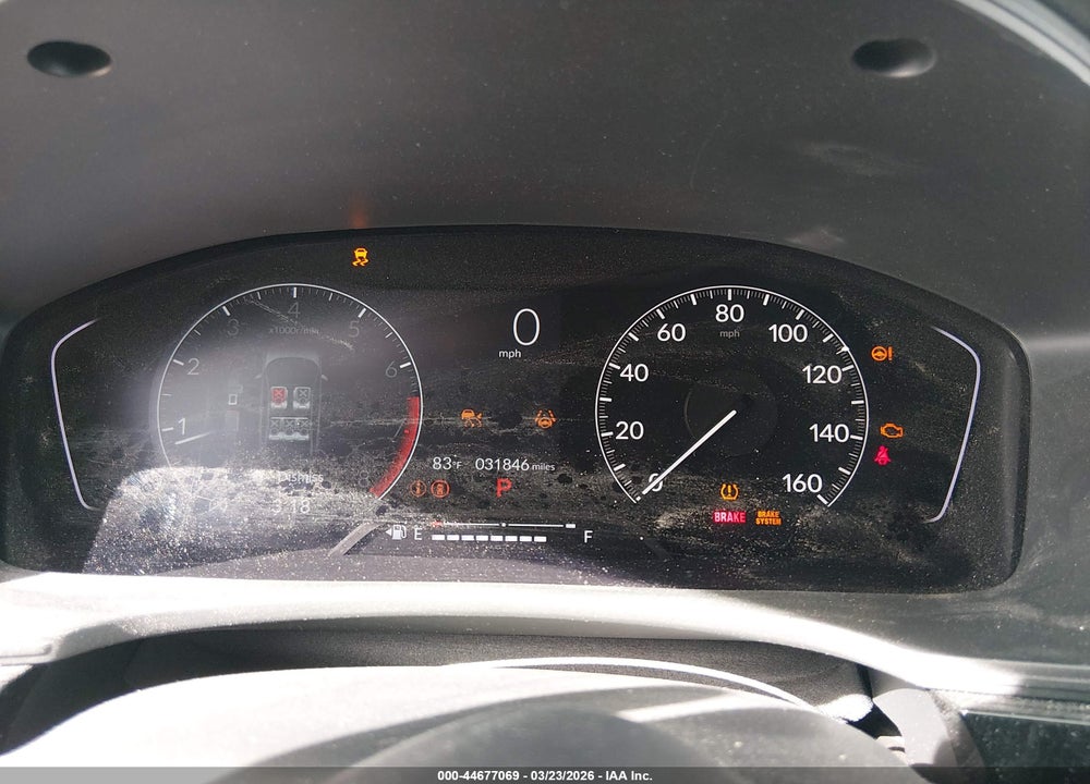 2023 HONDA CIVIC EX/EX W/O BSI VIN: 2HGFE1F72PH305688