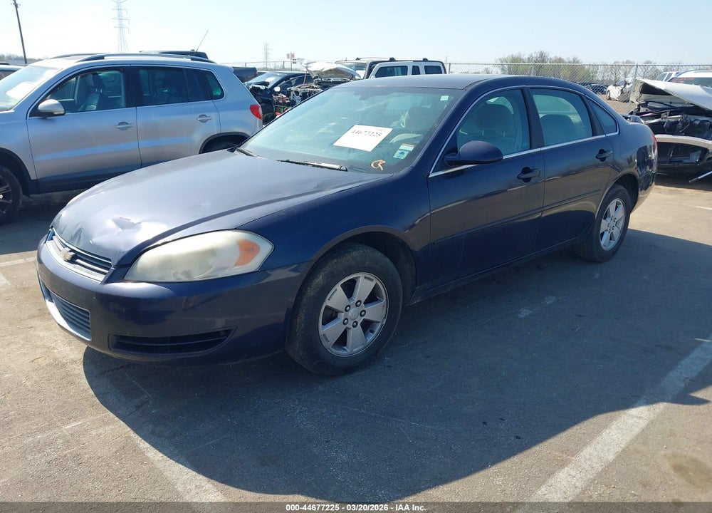2007 CHEVROLET IMPALA LT VIN: 2G1WT58K079320464