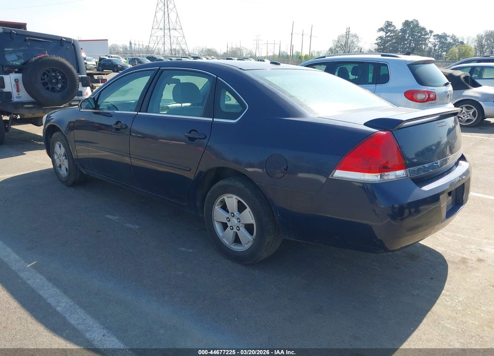 2007 CHEVROLET IMPALA LT VIN: 2G1WT58K079320464