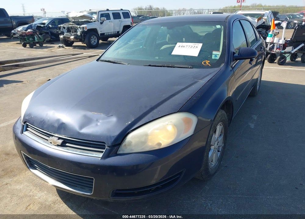 2007 CHEVROLET IMPALA LT VIN: 2G1WT58K079320464