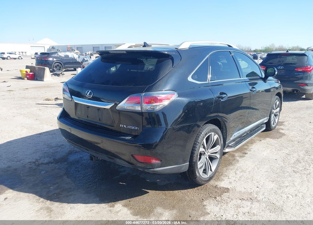2013 LEXUS RX 450H VIN: JTJZB1BA7D2006897