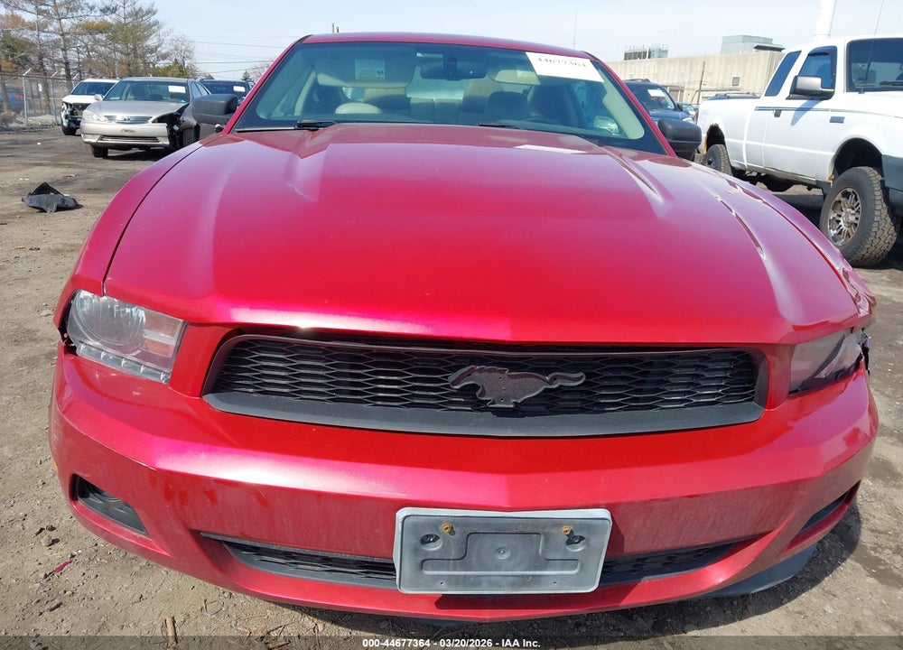 2011 FORD MUSTANG V6 PREMIUM VIN: 1ZVBP8AM0B5119609