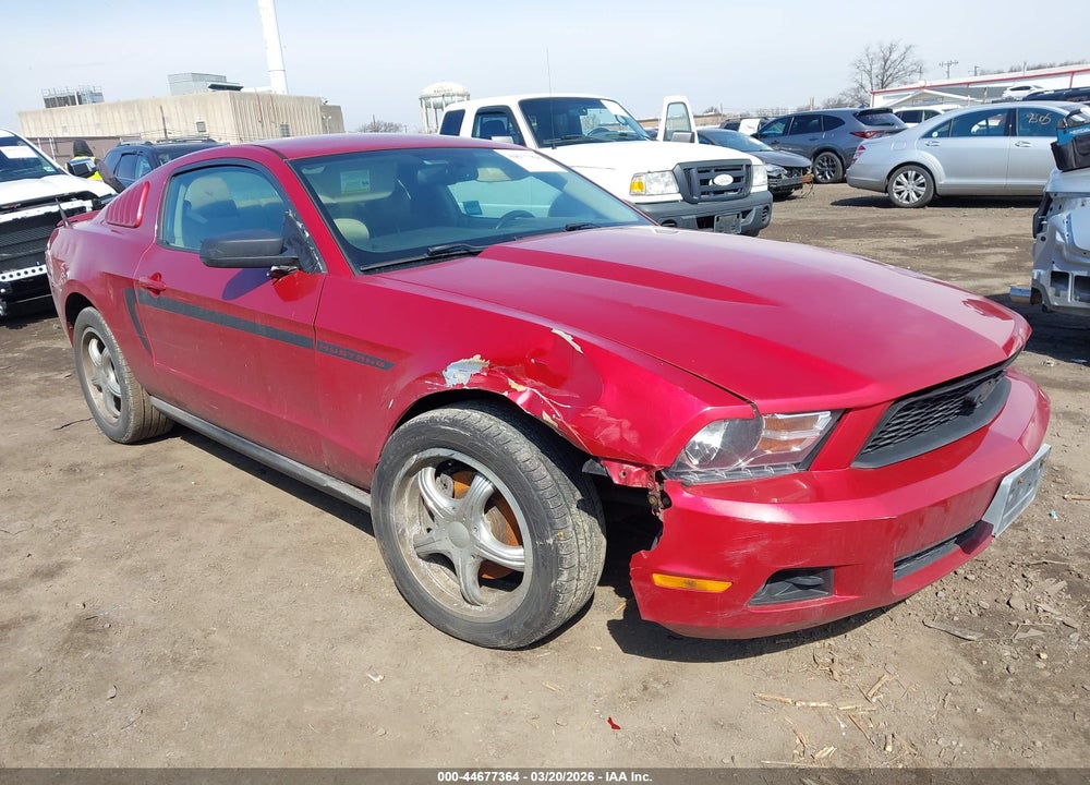 2011 FORD MUSTANG V6 PREMIUM VIN: 1ZVBP8AM0B5119609