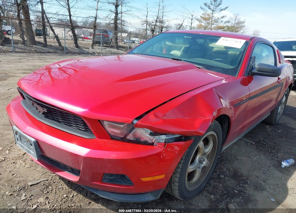 2011 FORD MUSTANG V6 PREMIUM VIN: 1ZVBP8AM0B5119609