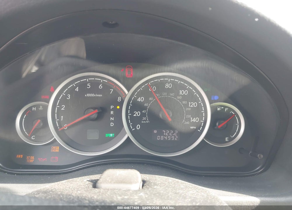 2006 SUBARU LEGACY 2.5I/2.5I LIMITED VIN: 4S3BL626167205699
