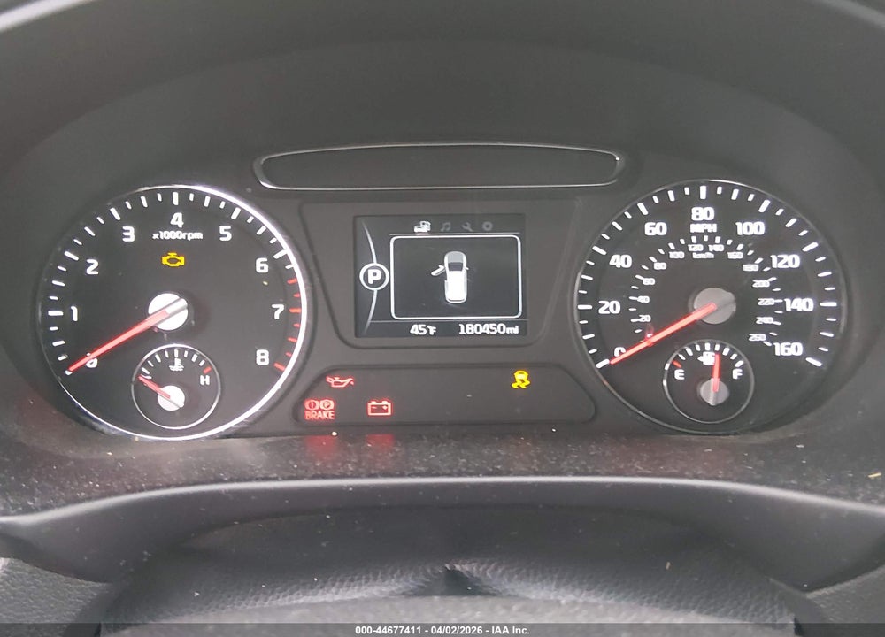 2016 KIA SORENTO 3.3L LX VIN: 5XYPGDA58GG063038