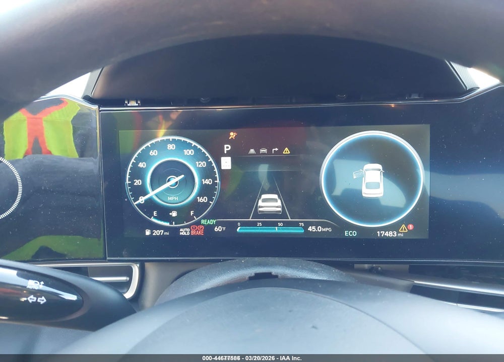 2024 HYUNDAI ELANTRA HYBRID BLUE VIN: KMHLM4DJ2RU118838