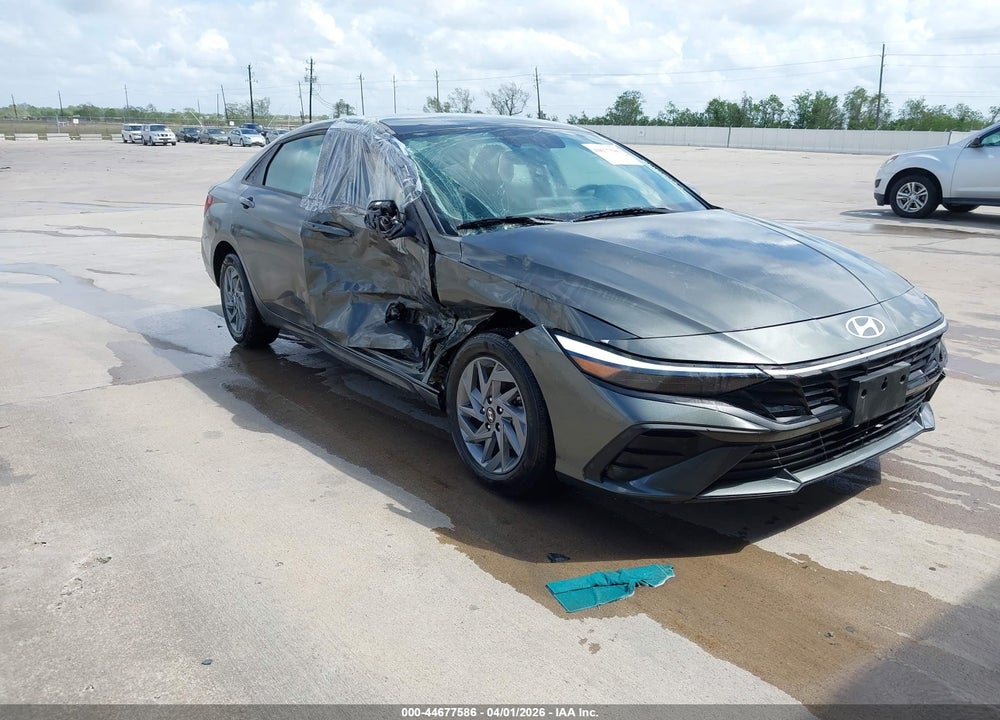 2024 HYUNDAI ELANTRA HYBRID BLUE VIN: KMHLM4DJ2RU118838