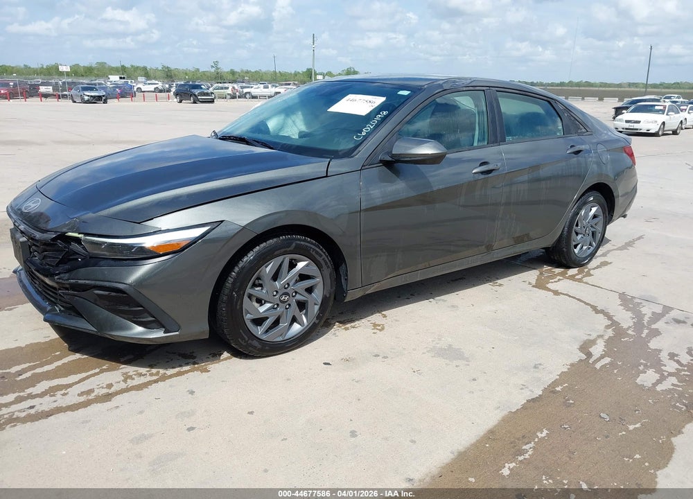 2024 HYUNDAI ELANTRA HYBRID BLUE VIN: KMHLM4DJ2RU118838