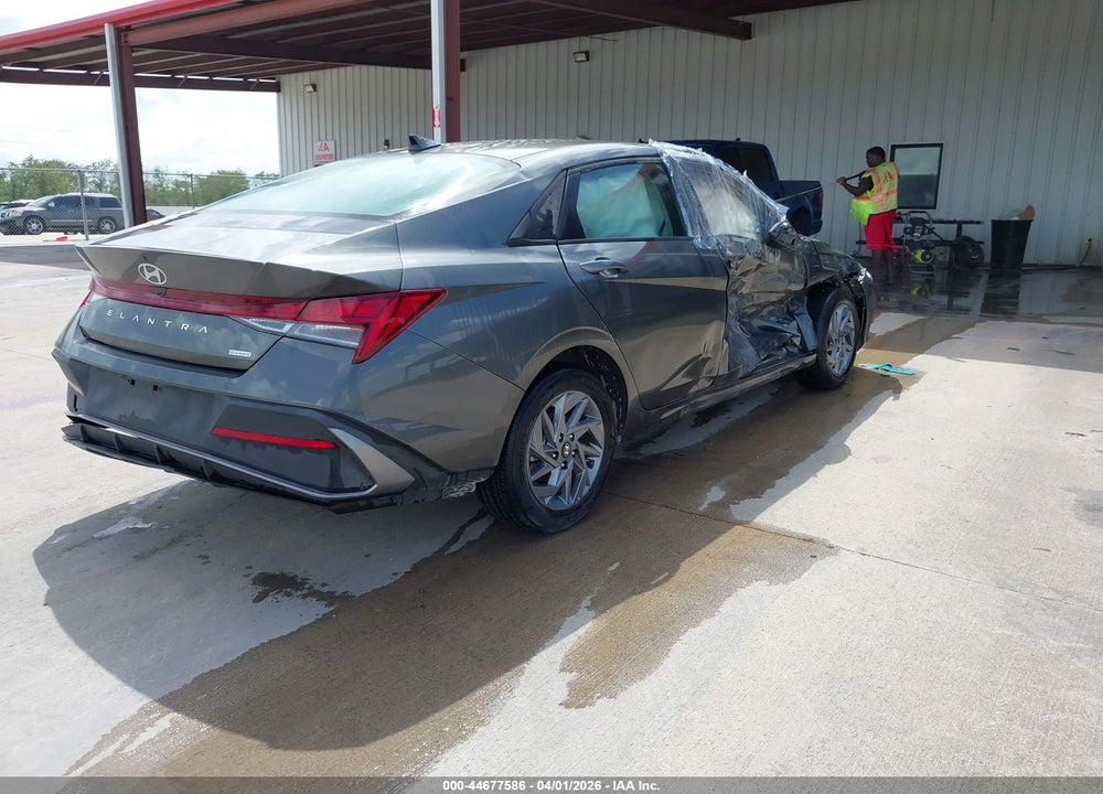 2024 HYUNDAI ELANTRA HYBRID BLUE VIN: KMHLM4DJ2RU118838