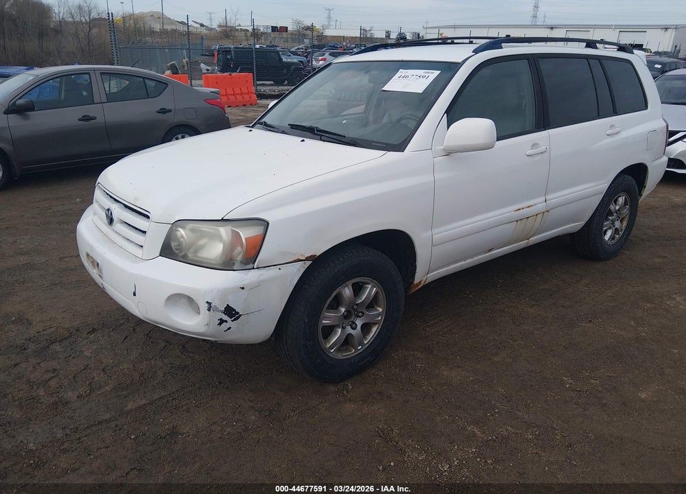 2004 TOYOTA HIGHLANDER V6 VIN: JTEEP21A040002806