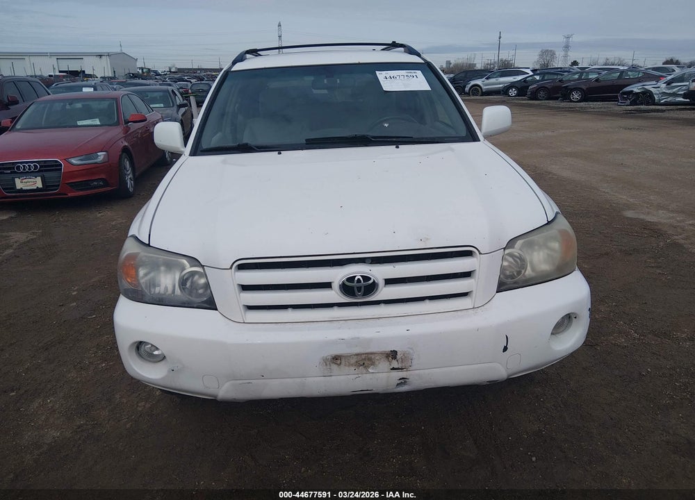 2004 TOYOTA HIGHLANDER V6 VIN: JTEEP21A040002806