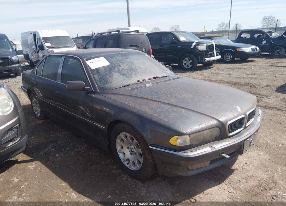 2001 BMW 740IL VIN: WBAGH83421DP23960