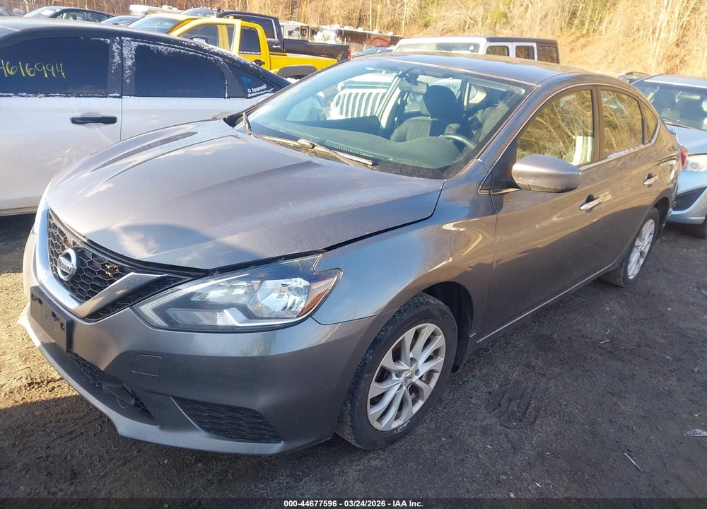 2018 NISSAN SENTRA SV VIN: 3N1AB7AP0JL628800