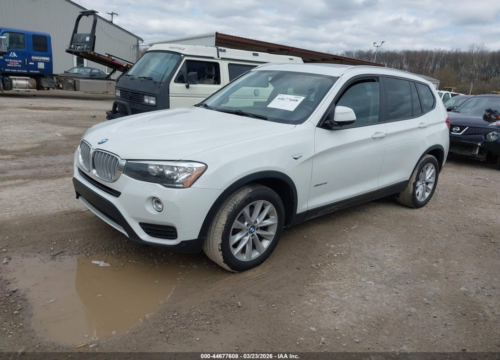 2017 BMW X3 XDRIVE28I VIN: 5UXWX9C3XH0T17018