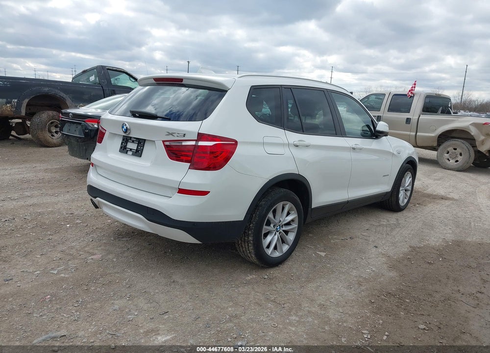 2017 BMW X3 XDRIVE28I VIN: 5UXWX9C3XH0T17018