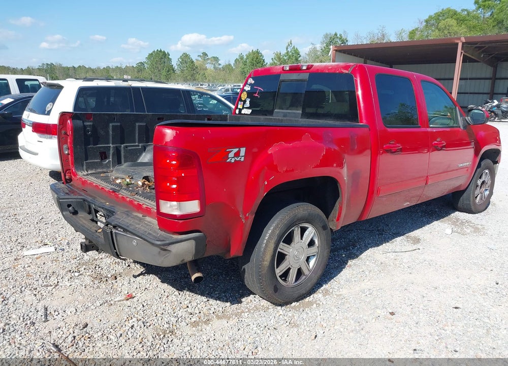 2007 GMC SIERRA 1500 SLT VIN: 2GTEK13M371672508
