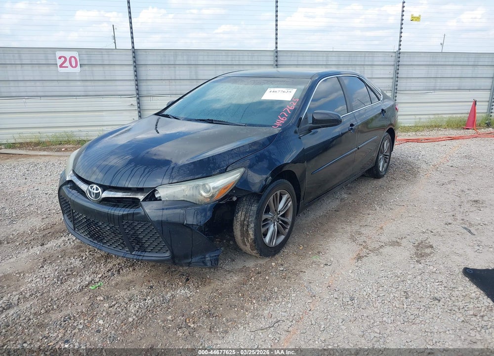 2016 TOYOTA CAMRY SE VIN: 4T1BF1FK7GU184678
