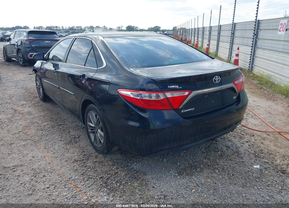 2016 TOYOTA CAMRY SE VIN: 4T1BF1FK7GU184678