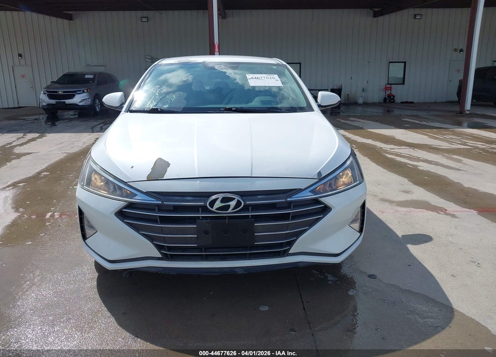 2019 HYUNDAI ELANTRA SE VIN: 5NPD74LF4KH480862