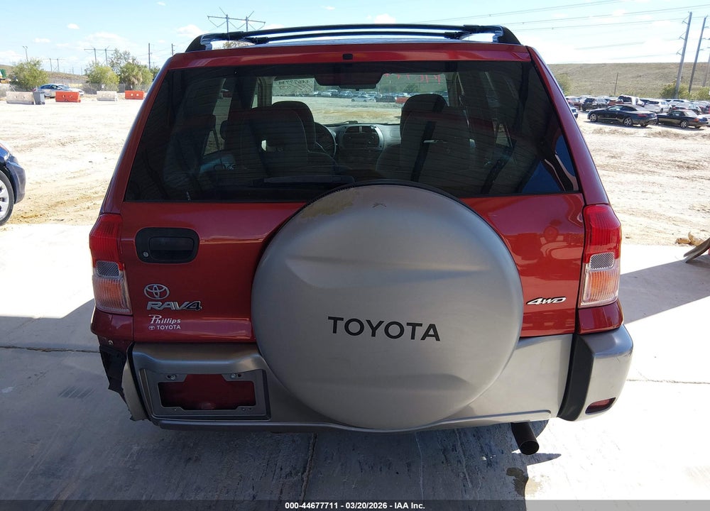 2003 TOYOTA RAV4 VIN: JTEHH20V430258380