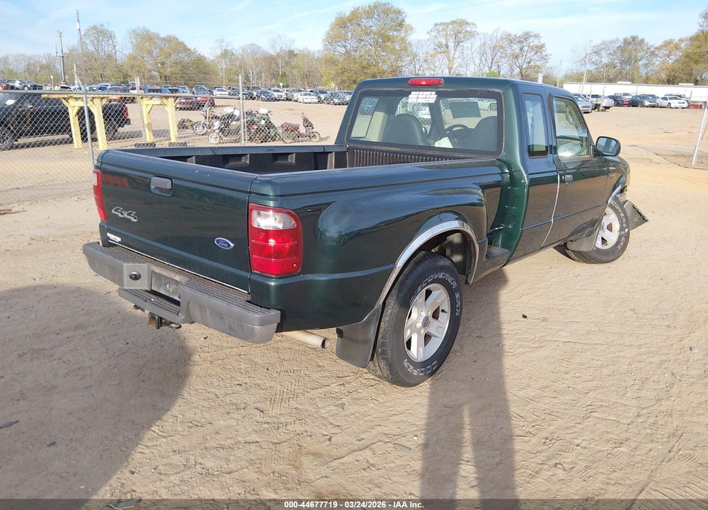 2003 FORD RANGER XLT VIN: 1FTYR15E33PB55219